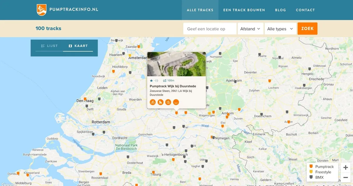 Pumptrackinfo.nl screenshot